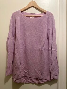 Lou & Grey Sz Medium Lavender Sweater